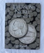 Jefferson Nickels Folder Starting 1996 Collectible Album