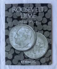 1946-1964 Roosevelt Dime Coin Collectible Album - Empty