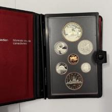 1981 Royal Canadian Mint 7 Silver Coins