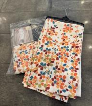 New Floral Curtain Set