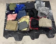Lot of Mixed Women’s and Men’s Pants, New & Pre-Owned