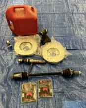 Set of Auto Parts – Front Left Axle, Rear Disc Brake Conversion, and More
