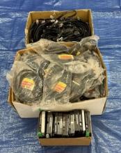 Lot of High-Power Mono Subwoofer Amplifiers and Internal Hard Disk Drives