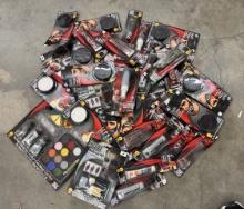Lot of Steel Saw Blades, Single-Edge Blades, Circular Saw Blades, Mag-Flex Sandpapers & More