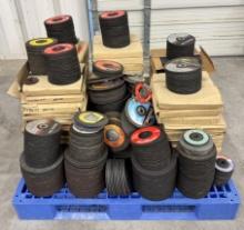 Large Lot of New Abrasive Discs and Wheels for Grinding, Cutting & Sanding – value over $10,000