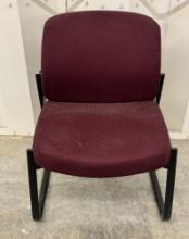 Padded Chair with Metal Legs for Home or Office