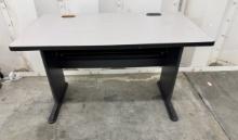 Office Desk with Cable Access Holes