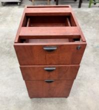 Wooden Desk Drawer Units