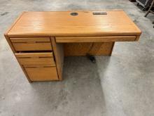 Wooden Desk with Drawers