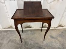 Wood Writing Desk with Drawer Storage