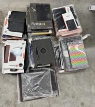 Lot of New iPad Covers, Leather Cases, Tablet Sleeves, Notebooks and More