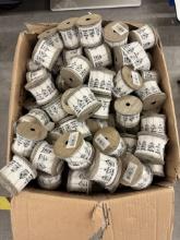 Lot of Fabric Decorative Ribbons with Birdcage Print