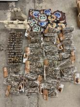 Lot of Corkscrews, Decorative Figurines, Mini Wood Slices, and More