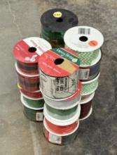 Lot of Christmas Decorative Ribbons