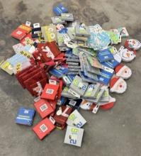 Set of Collectible Gift Card Holders, Santa-Themed Christmas Tins, Pins, and More