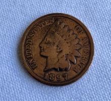 1897 Indian Head One Cent – Uncirculated