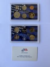 2005 United States Mint Proof Set - Certificated