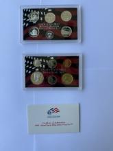 2005 United States Mint Silver Proof Set - Certificated