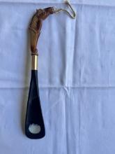 Vintage Plastic Horse Head Shoe Horn
