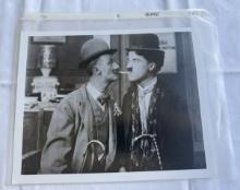 Vintage Collectible Hollywood Photo – Charlie Chaplin and Ben Turpin in His New Job