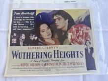 Vintage Collectible Movie Advertisement – Wuthering Heights (1939) – Samuel Goldwyn Production