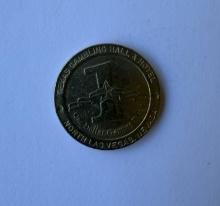 Texas Gambling Hall North Las Vegas $1 Dollar Slot Gaming Token
