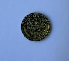 My Sponsor Rose - Friendship Bronze Affirmation Medallion