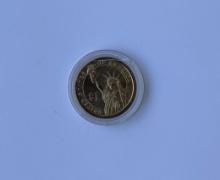 $1 Presidential Dollar Coin – William Henry Harrison Collectible