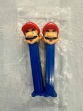 Set of 2 Nintendo Super Mario Pez Dispensers