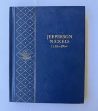 Jefferson Nickel Collection Album - 1938-1964
