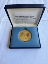 1976 Bicentennial Medal commemorating the Declaration of Independence - Collectible Coin in Case