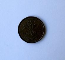 1983 Canada 1 Cent Coin – Queen Elizabeth II Collectible