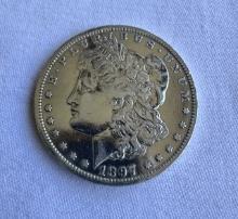 1897-O $1 Morgan Silver Dollar Coin - BU Brilliant Uncirculated