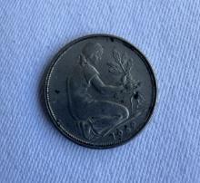 1969 50 Pfennig Coin – Federal Republic of Germany