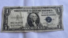 1935D United States One Dollar Silver Certificate