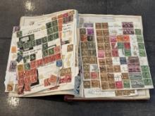 Stamp Collection Album – Assorted Collectible Postage Stamps