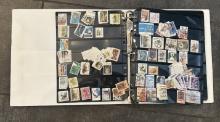 Stamp Collection Album – Assorted Collectible Postage Stamps