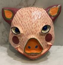 Handcrafted Decorative Pig Head