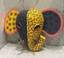 Handcrafted Decorative Elephant Head