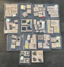 Wooden Stamp Set with Assorted Shapes – Collectible Craft Stamp