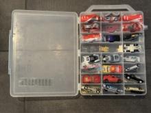 Box of Die-Cast Collectible Cars