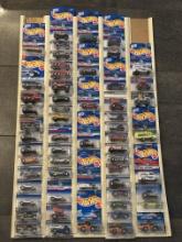 Large Lot of Hot Wheels Die-Cast Cars – In Original Boxes – Collectible Car Collection