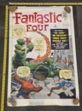 The Fantastic Four Poster – Marvel Superhero Wall Art Collectible 22x33