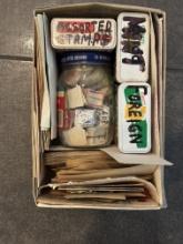 Lot of Assorted Collectible Postage Stamps and Covers
