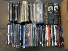 Large Lot of DVDs – Mixed Movie Genres & Film Series – Collectible Movie Collection