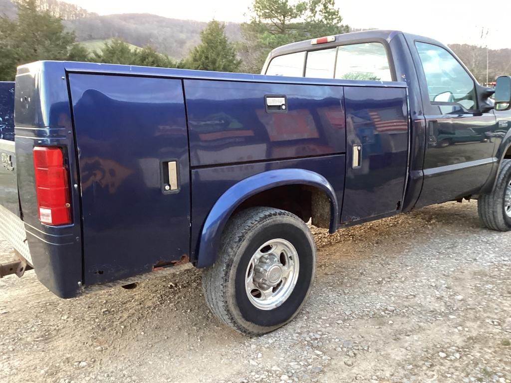 2004 FORD F250 SINGLE CAB