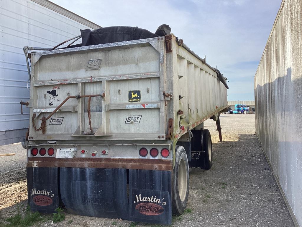 1988 EAST FRAMELESS DUMP TRAILER