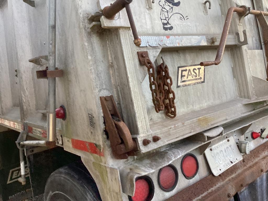 1988 EAST FRAMELESS DUMP TRAILER