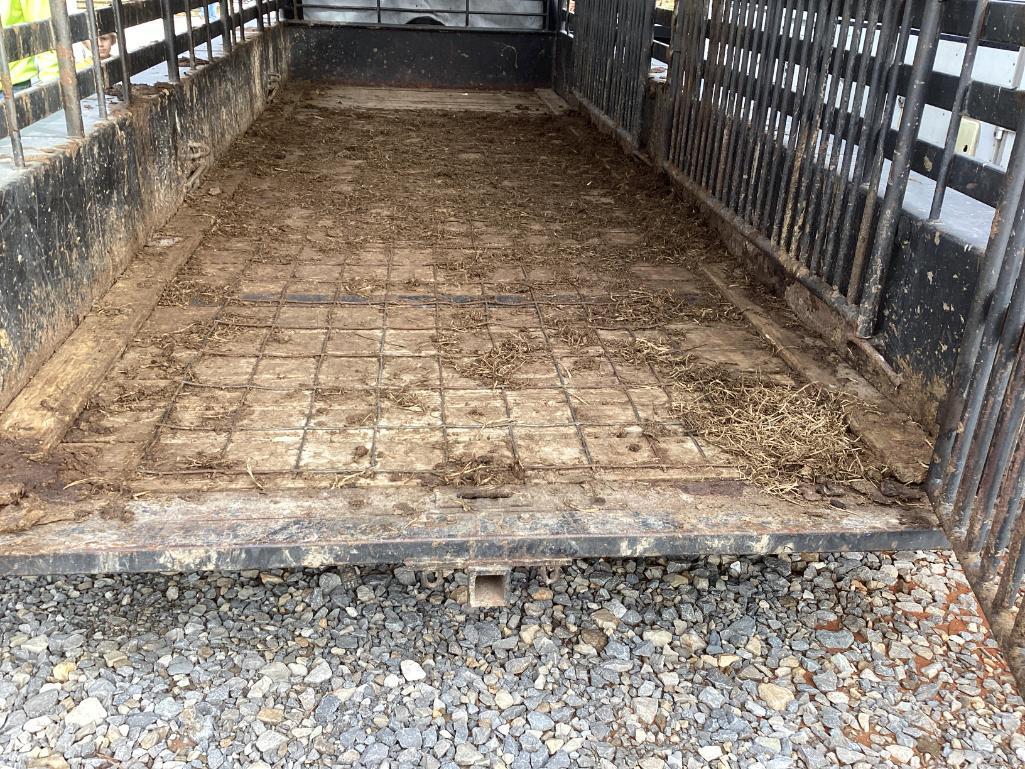 2009 GOOSENECK STOCK TRAILER, VIN# 16G54202X96063405
