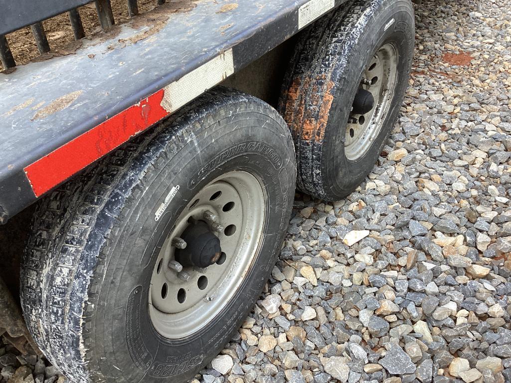 2009 GOOSENECK STOCK TRAILER, VIN# 16G54202X96063405